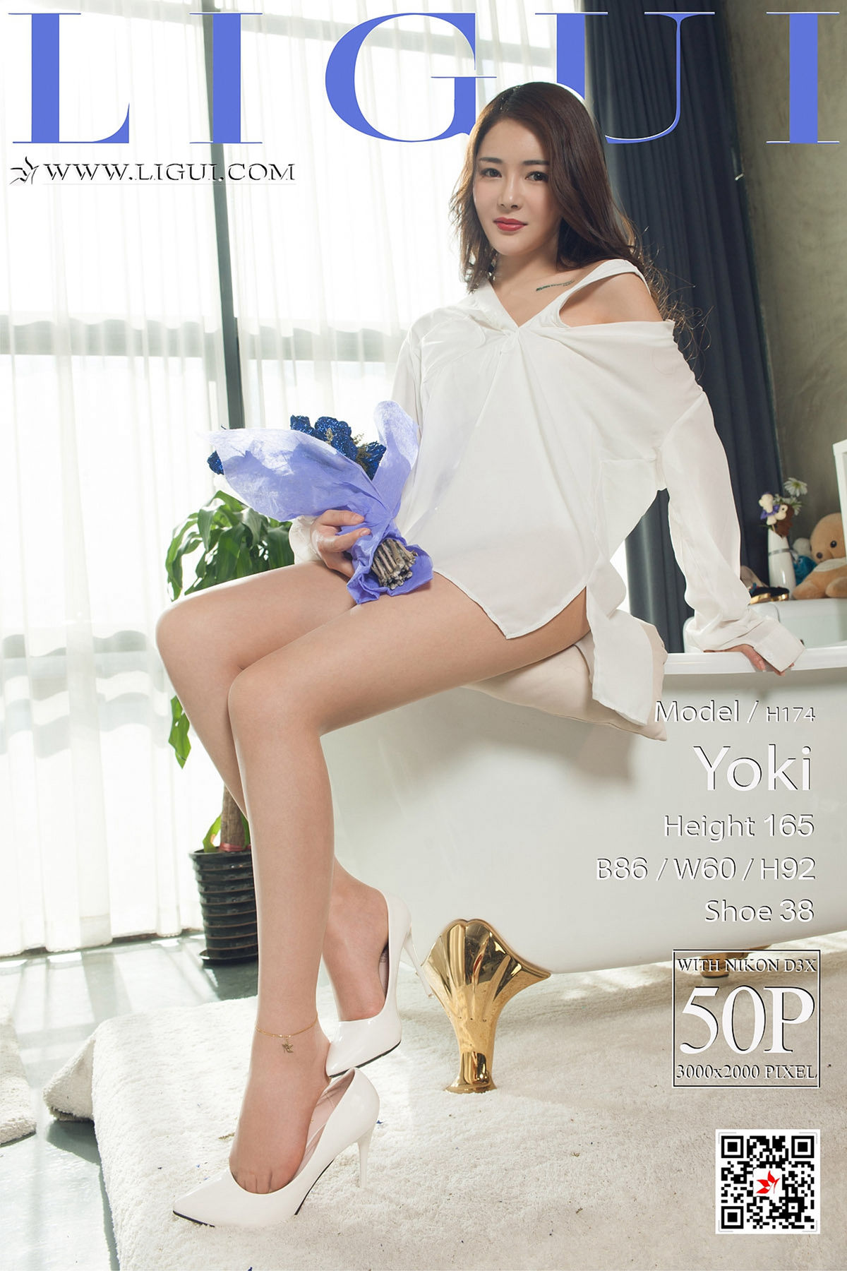 [Ligui丽柜]2018.03.04 网络丽人 Model Yoki