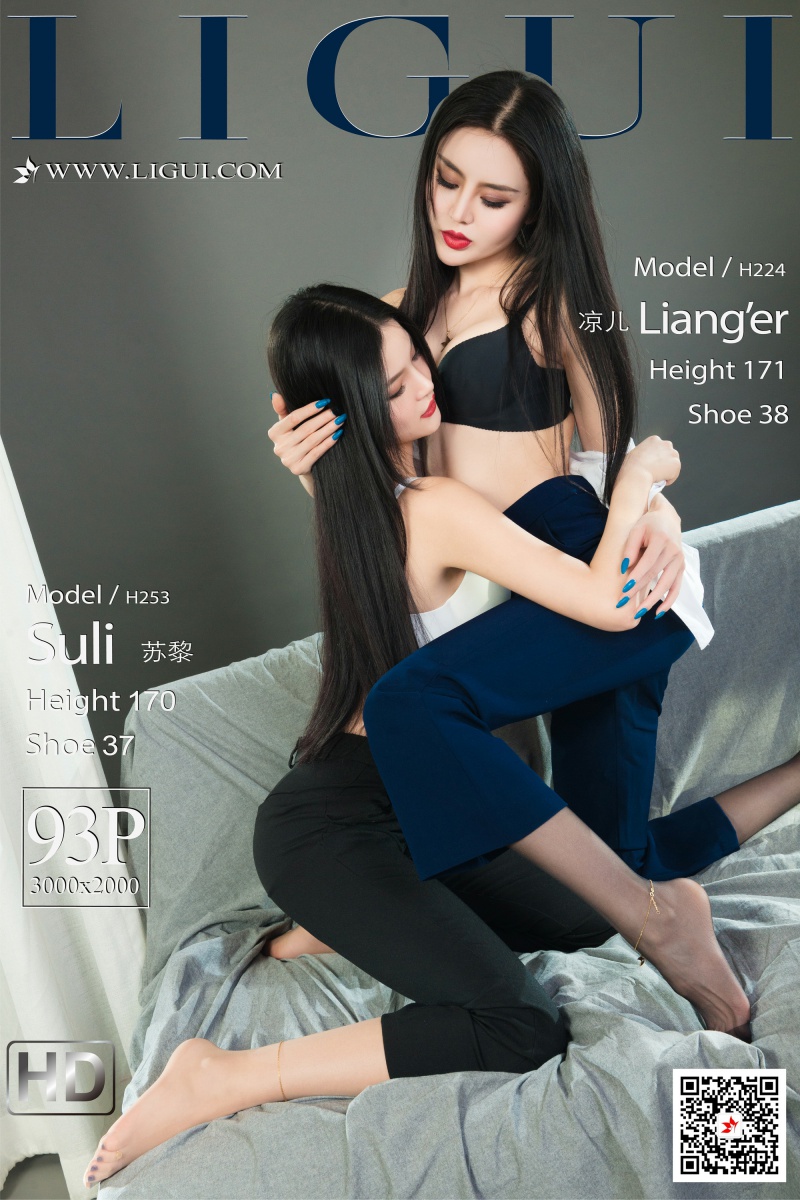 [Ligui丽柜]2021.03.26 网络丽人 Model 凉儿&苏黎