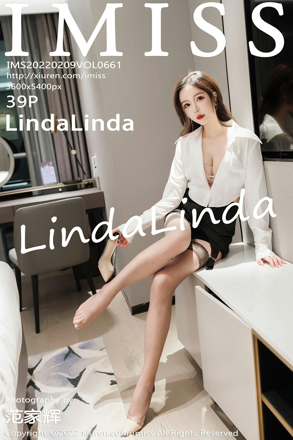 [IMISS爱蜜社] 2022.02.09 VOL.661 L<strong>indaLinda</strong> 黑色短裙