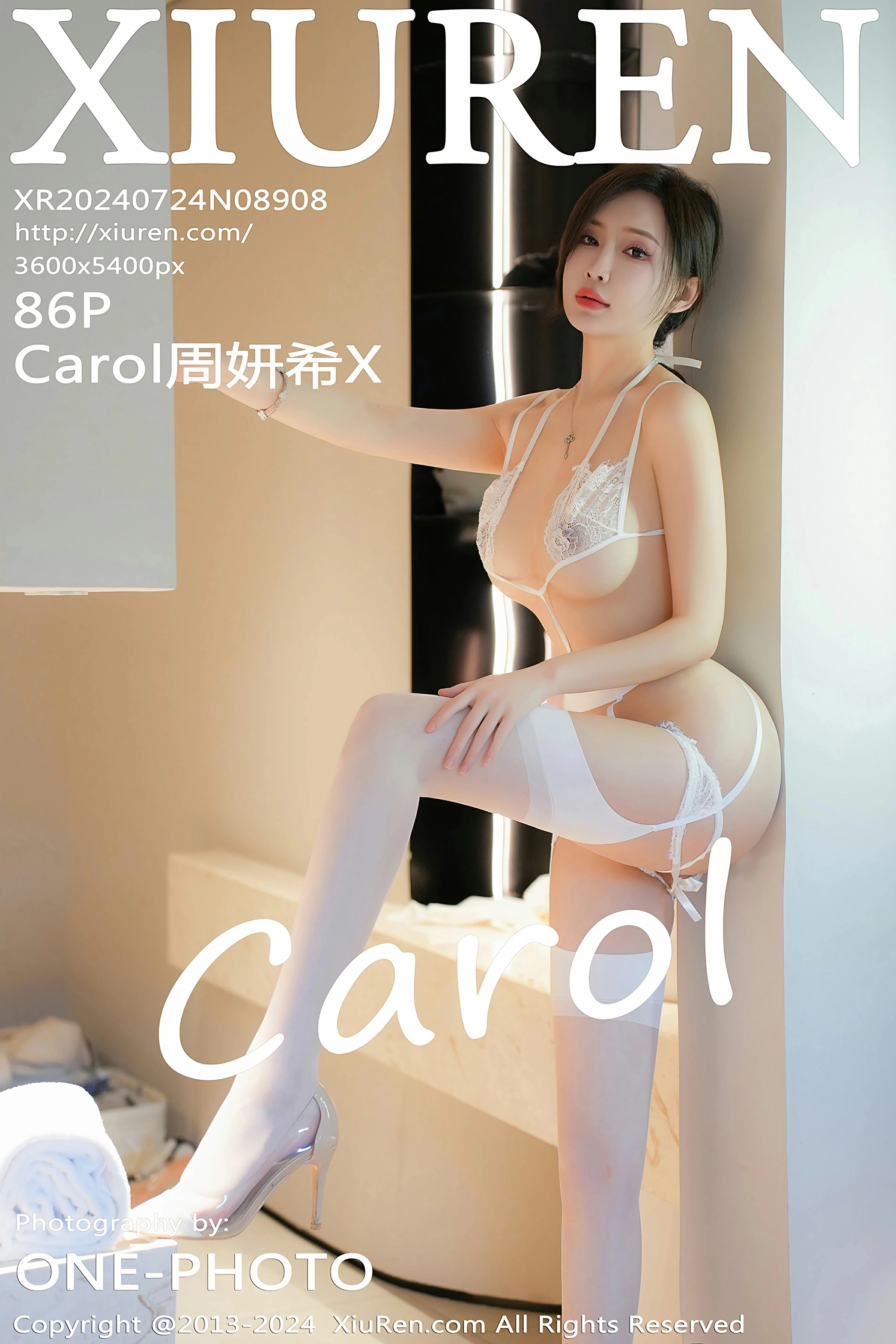 [XiuRen秀人网] 2024.07.24 No.8908 Carol周妍希X